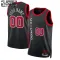 Camiseta Chicago Bulls Personalizada City Edition 2023-24 Negro Swingman para Niño