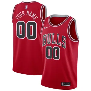 Camiseta Chicago Bulls Personalizada Icon Edition Rojo Swingman para Hombre