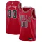 Camiseta Chicago Bulls Personalizada Icon Edition Rojo Swingman para Hombre