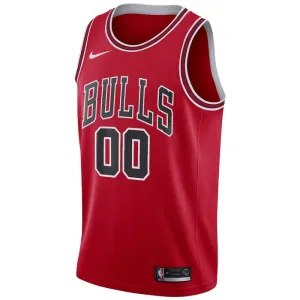 Camiseta Chicago Bulls Personalizada Icon Edition Rojo Swingman para Hombre