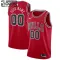 Camiseta Chicago Bulls Personalizada Icon Edition Rojo Swingman para Niño