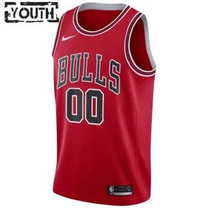 Camiseta Chicago Bulls Personalizada Icon Edition Rojo Swingman para Niño