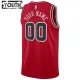 Camiseta Chicago Bulls Personalizada Icon Edition Rojo Swingman para Niño