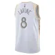 Camiseta Chicago Bulls Zach Lavine City Edition 2024-25 Blanco Swingman para Hombre