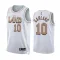 Camiseta Cleveland Cavaliers Darius Garland 10 City Edition 2022-23 Blanco Swingman para Hombre