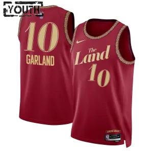 Camiseta Cleveland Cavaliers Darius Garland City Edition 2023-24 Swingman para Niño