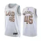 Camiseta Cleveland Cavaliers Donovan Mitchell 45 City Edition 2022-23 Blanco Swingman para Hombre