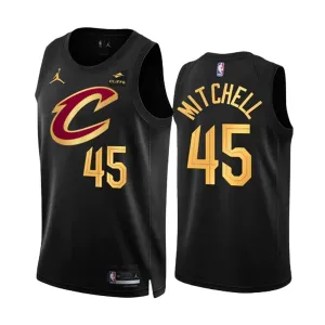 Camiseta Cleveland Cavaliers Donovan Mitchell 45 Statement Edition Negro Swingman para Hombre Camiseta Cleveland Cavaliers Donovan Mitchell 45 Statement Edition Negro Swingman para Hombre