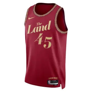 Camiseta Cleveland Cavaliers Donovan Mitchell City Edition 2023-24 Swingman para Hombre