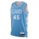 Camiseta Cleveland Cavaliers Donovan Mitchell City Edition 2024-25 Azul Swingman para Hombre