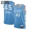 Camiseta Cleveland Cavaliers Donovan Mitchell City Edition 2024-25 Azul Swingman para Niño