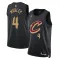 Camiseta Cleveland Cavaliers Evan Mobley 4 Statement Edition Negro Swingman para Hombre