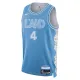 Camiseta Cleveland Cavaliers Evan Mobley City Edition 2024-25 Azul Swingman para Hombre