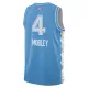 Camiseta Cleveland Cavaliers Evan Mobley City Edition 2024-25 Azul Swingman para Hombre