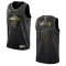 Camiseta Cleveland Cavaliers Golden Edition Personalizada Negro Swingman para Hombre