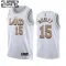Camiseta Cleveland Cavaliers Isaiah Mobley 15 City Edition 2022-23 Blanco Swingman para Niño
