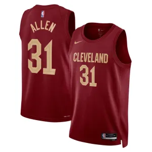 Camiseta Cleveland Cavaliers Jarrett Allen 31 Icon Edition Swingman para Hombre