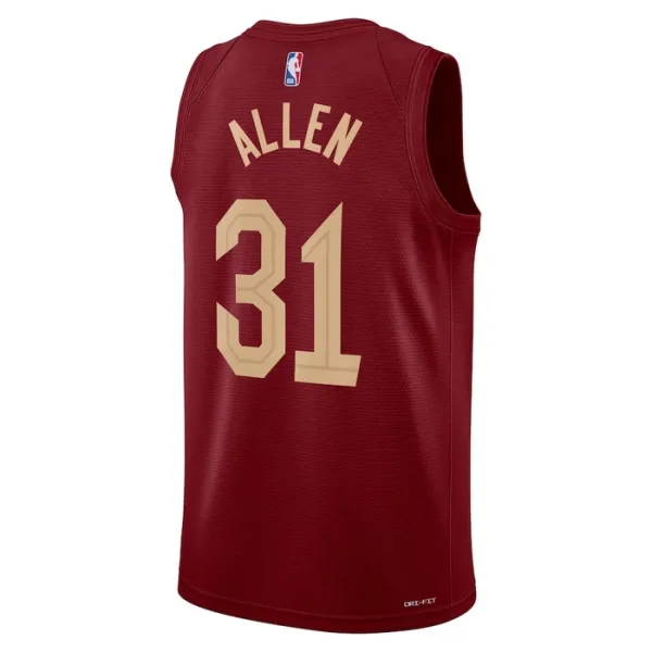 Camiseta Cleveland Cavaliers Jarrett Allen 31 Icon Edition Swingman para Hombre