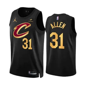 Camiseta Cleveland Cavaliers Jarrett Allen 31 Statement Edition Negro Swingman para Hombre Camiseta Cleveland Cavaliers Jarrett Allen 31 Statement Edition Negro Swingman para Hombre
