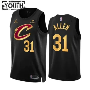 Camiseta Cleveland Cavaliers Jarrett Allen 31 Statement Edition Negro Swingman para Niño Camiseta Cleveland Cavaliers Jarrett Allen 31 Statement Edition Negro Swingman para Niño