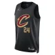 Camiseta Cleveland Cavaliers Lauri Markkanen 24 Statement Edition Negro Swingman para Hombre
