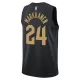 Camiseta Cleveland Cavaliers Lauri Markkanen 24 Statement Edition Negro Swingman para Hombre