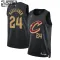 Camiseta Cleveland Cavaliers Lauri Markkanen 24 Statement Edition Negro Swingman para Niño