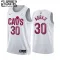 Camiseta Cleveland Cavaliers Ochai Agbaji 30 Association Edition Blanco Swingman para Niño