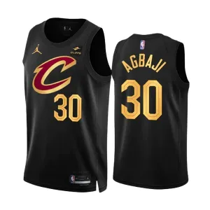 Camiseta Cleveland Cavaliers Ochai Agbaji 30 Statement Edition Negro Swingman para Hombre Camiseta Cleveland Cavaliers Ochai Agbaji 30 Statement Edition Negro Swingman para Hombre