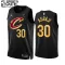 Camiseta Cleveland Cavaliers Ochai Agbaji 30 Statement Edition Negro Swingman para Niño