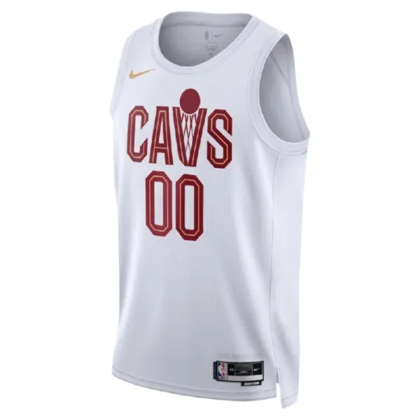 Camiseta Cleveland Cavaliers Personalizada Association Edition Blanco Swingman para Hombre