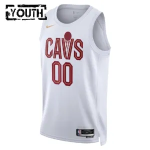 Camiseta Cleveland Cavaliers Personalizada Association Edition Blanco Swingman para Niño