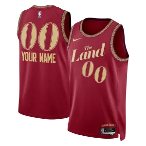 Camiseta Cleveland Cavaliers Personalizada City Edition 2023-24 Swingman para Hombre