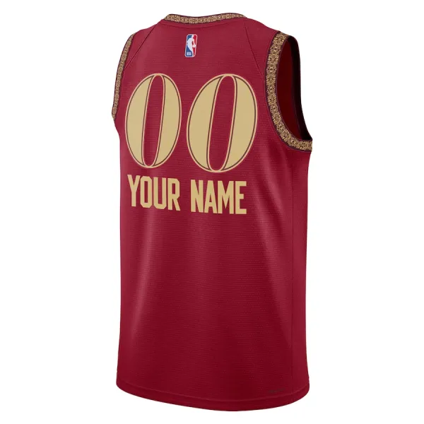 Camiseta Cleveland Cavaliers Personalizada City Edition 2023-24 Swingman para Hombre