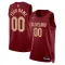 Camiseta Cleveland Cavaliers Personalizada Icon Edition Rojo Swingman para Hombre