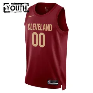 Camiseta Cleveland Cavaliers Personalizada Icon Edition Rojo Swingman para Niño