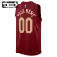 Camiseta Cleveland Cavaliers Personalizada Icon Edition Rojo Swingman para Niño