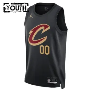 Camiseta Cleveland Cavaliers Personalizada Statement Edition Negro Swingman para Niño