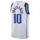 Camiseta Dallas Mavericks Dorian Finney-Smith 10 Association Edition Blanco Swingman para Hombre