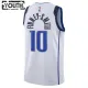 Camiseta Dallas Mavericks Dorian Finney-Smith 10 Association Edition Blanco Swingman para Niño