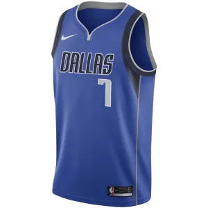 Camiseta Dallas Mavericks Dwight Powell 7 Icon Edition Swingman para Hombre