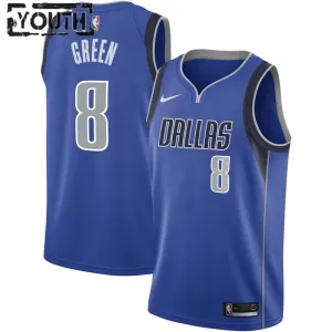 Camiseta Dallas Mavericks Josh Green 8 Icon Edition Swingman para Niño