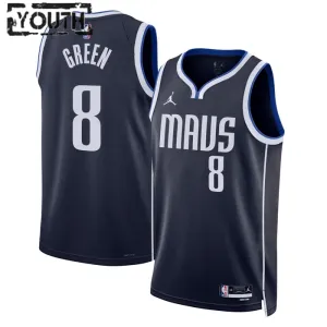 Camiseta Dallas Mavericks Josh Green 8 Statement Edition Swingman para Niño