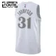 Camiseta Dallas Mavericks Klay Thompson City Edition 2024-25 Blanco Swingman para Niño