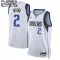 Camiseta Dallas Mavericks Kyrie Irving 2 Association Edition Blanco Swingman para Niño