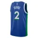 Camiseta Dallas Mavericks Kyrie Irving 2 City Edition 2022-23 Azul Swingman para Hombre