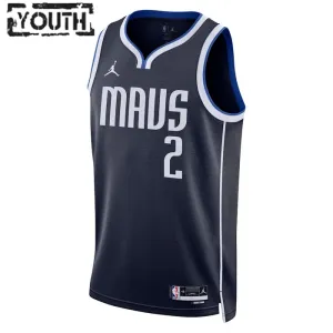 Camiseta Dallas Mavericks Kyrie Irving 2 Statement Edition Swingman para Niño