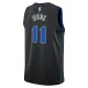Camiseta Dallas Mavericks Kyrie Irving City Edition 2023-24 Negro Swingman para Hombre