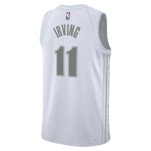 Camiseta Dallas Mavericks Kyrie Irving City Edition 2024-25 Blanco Swingman para Hombre