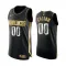 Camiseta Dallas Mavericks Limited Golden Edition Personalizada Negro Swingman para Hombre